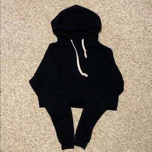 Alo Cropped Hoodie